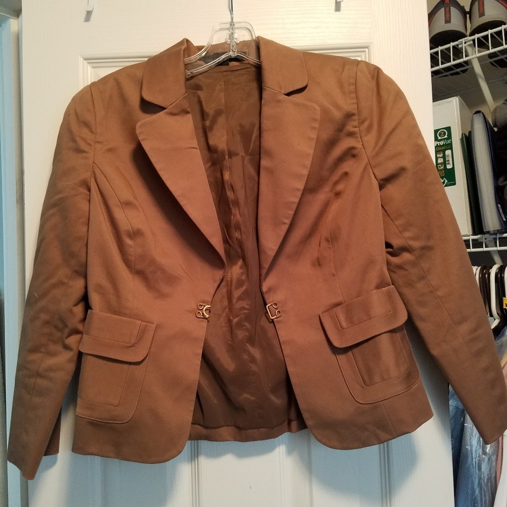 Brown Express blazer